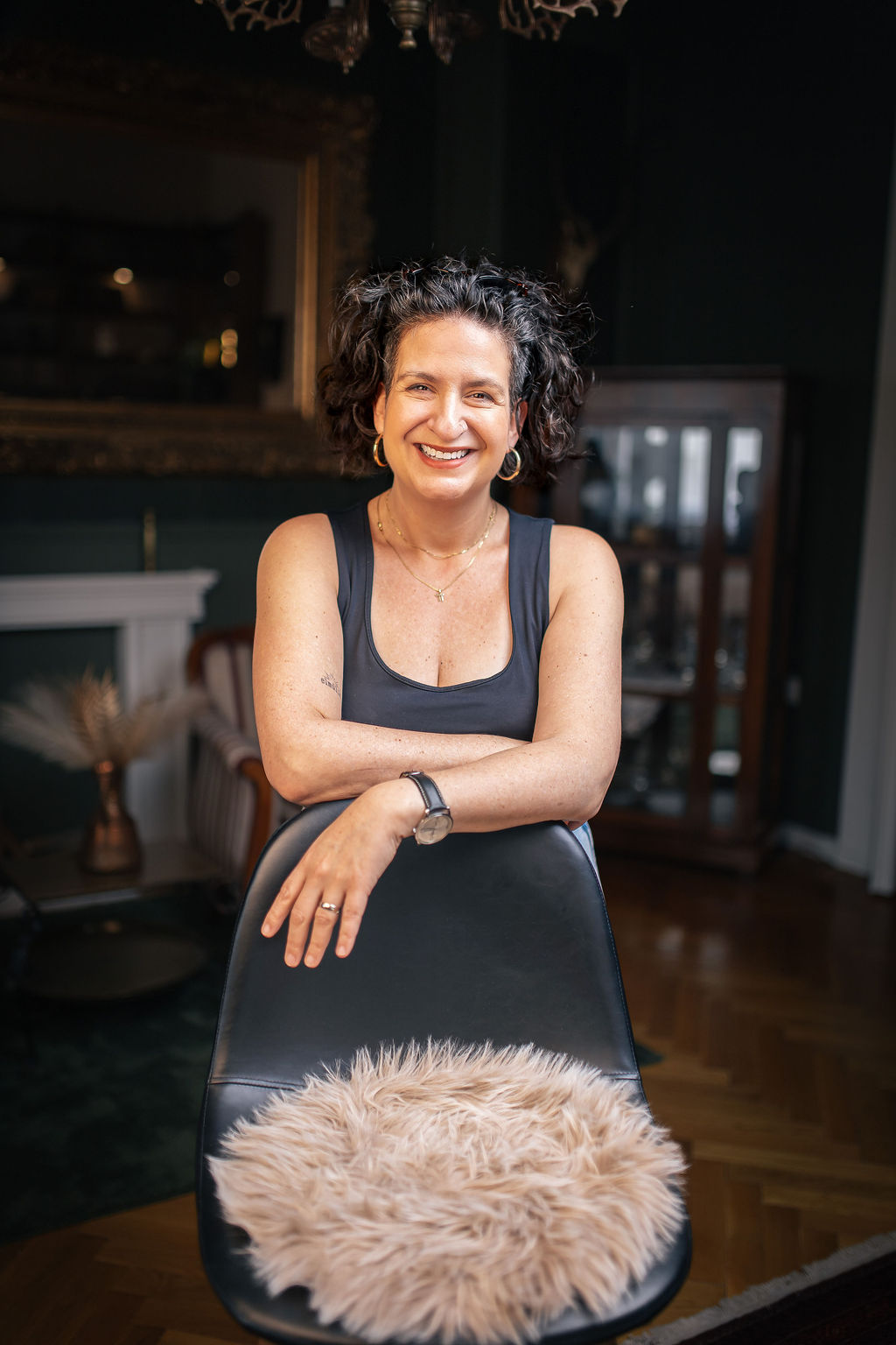 Judit mosolyog