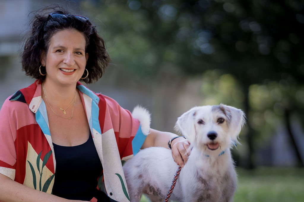 Judit Jackyvel a természetben